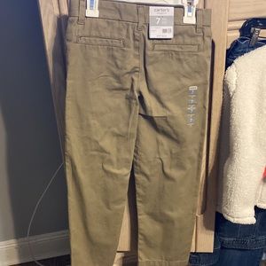Brand new carters khakis size 7